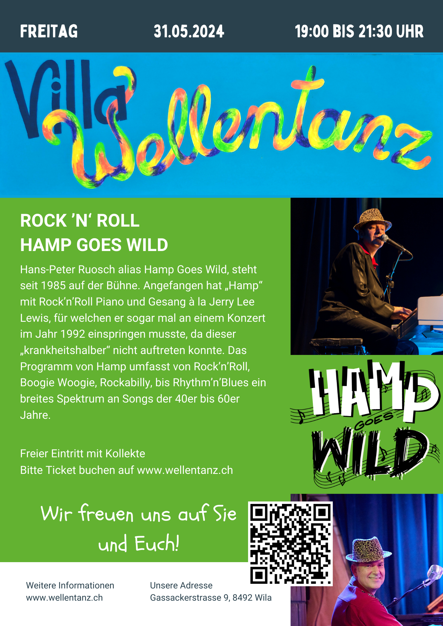 Rock 'n' Roll - Hamp goes wild