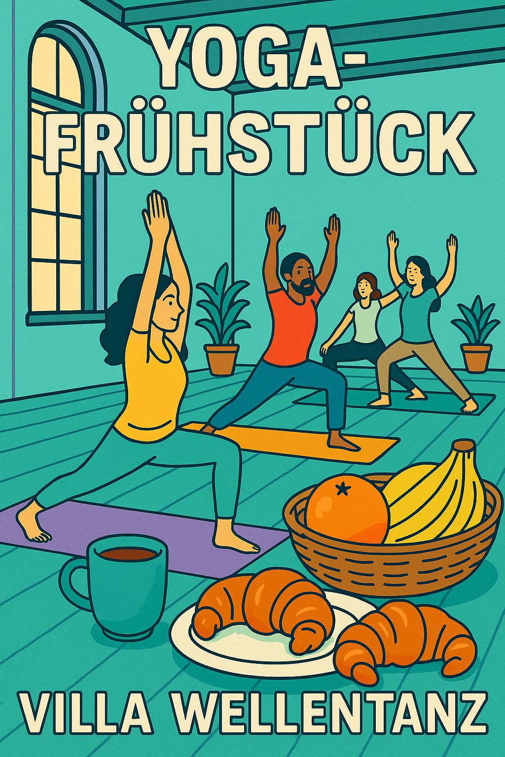 Yoga-Frühstück in der Villa Wellentanz